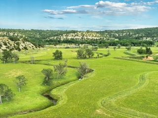 Map of Lowery Ranch: 1793 acres West of Roundup
