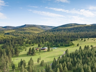 Map of Mile High Ranch: 168 acres SE of Helmville