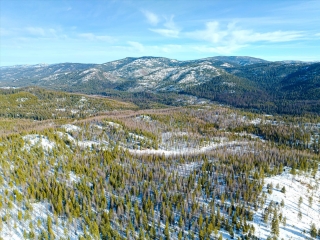 Map of McGinnis Meadows - Fishtrap Road Section 9: 640 acres SE of Libby