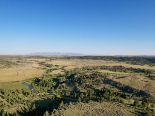 Map of Sweet Grass Valley Ranch: 3206 acres NE of Big Timber