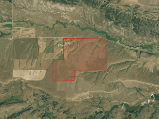 Map of 102310 Hwy 87 E: 280 acres East of Lewistown