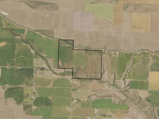 Map of 1311 2nd Road SW: 540 acres NE of Augusta