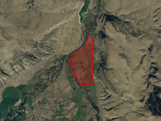 Map of 137 E Boulder: 337.55 acres South of McLeod