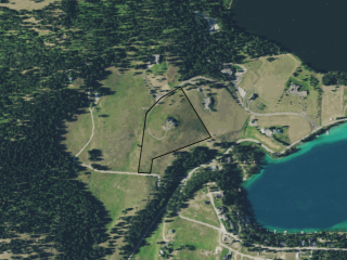 Map of 140 Granite Hill Road: 12.05 acres SW of Kalispell