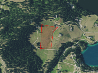 Map of 150 Granite Hill Road: 12.33 acres SW of Kalispell - Foys Lake