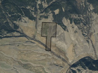 Map of 1515 Fish Trap Road: 480 acres NW of Wise River