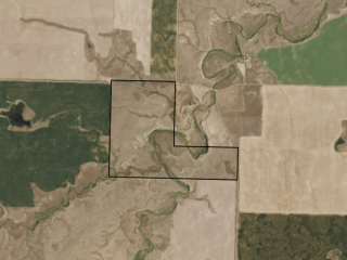 Map of 221 West Dugout Road: 320 acres NW of Ledger