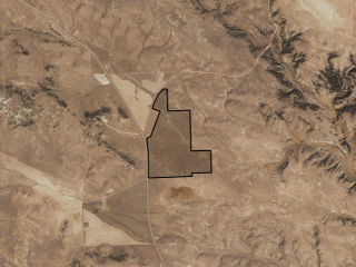 Map of 275 Acres in Big Horn County: 275 acres North of Decker