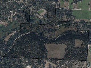 Map of 291 Lost Horse Road: 370.65 acres North of Darby