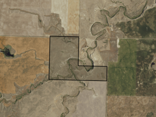 Map of 320 Acres Ledger, MT: 320 acres East of Conrad