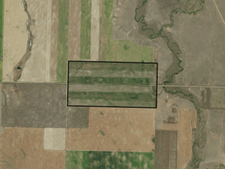 Map of 320 Acres near Shelby: 320 acres NE of Shelby