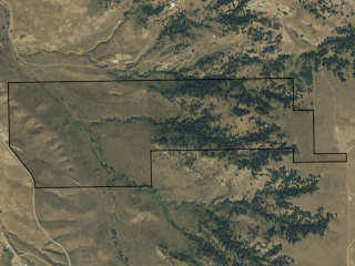 Map of 3845 US Highway 87 E: 205.082 acres East of Billings