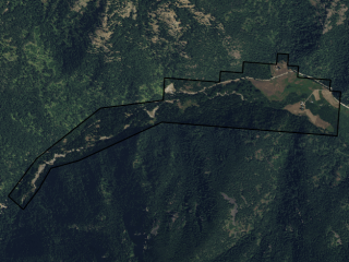 Map of 399 Pilgrim Creek Road: 292 acres SW of Noxon