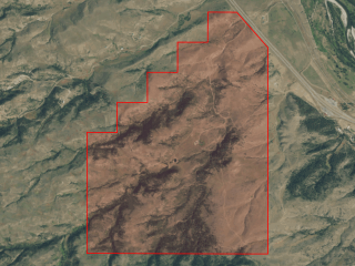 Map of 42 Dee Burns Lane Road: 1327 acres South of Greycliff