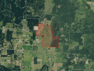 Map of 500 & 430 Mud Lake Road: 459.59 acres NW of Bigfork