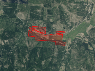 Map of 6320 U.S. Hwy 2 West: 1156 acres SW of Kalispell