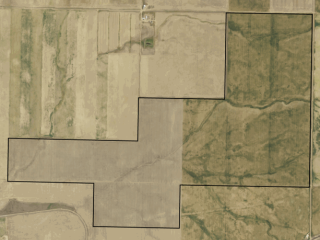Map of 680 acres East 1700 Road: 680 acres NE of Chester