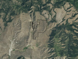 Map of 7400 Browns Meadow Road: 1297 acres SW of Kalispell