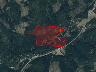 Map of 7428 Fortine Creek Road: 219.96 acres South of Eureka
