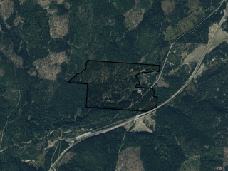 Map of 7428 Fortine Creek Road: 219.96 acres South of Eureka