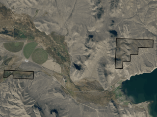 Map of 775 Medicine Lodge Road: 608 acres SW of Dillon