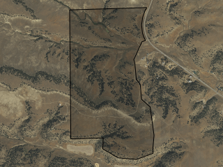 Map of 8057 Molt Road: 400 acres NW of Billings