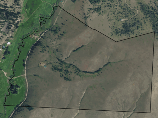 Map of 91 Upper Willow Creek Road: 206 acres West of Philipsburg