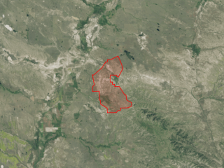 Map of A Lazy K Bar Ranch: 2638 acres SE of Malta