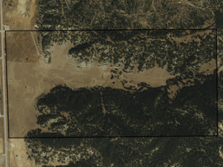 Map of Anderson Ranch - Elk Property: 320 acres South of Roundup