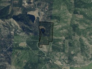 Map of Ashley Lake Road: 1080 acres West of Kila