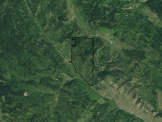Map of Aspen Canyon Ranch: 934 acres SE of Bozeman