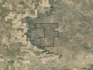 Map of Basin Ranch: 9721 acres North of Billings