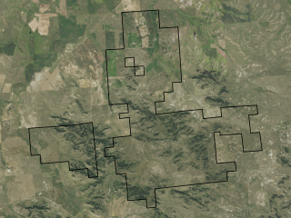 Map of Beach Farms: 8144 acres NE of Ekalaka