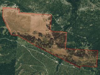 Map of Bear Springs Ranch: 342 acres West of Marion