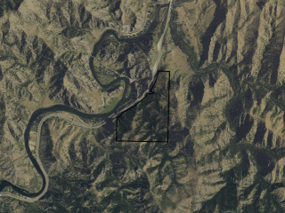 Map of Big Belt Elk Camp: 271.42 acres SW of Cascade