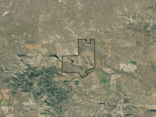 Map of Big Sage Ranch: 1280 acres North of Winnett