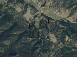 Map of Braziel Creek: 400.84 acres SE of Helmville