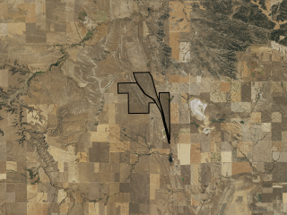 Map of Broadview Grass Unit: 1733 acres South of Lavina