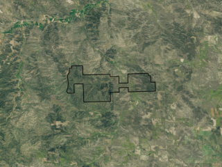 Map of Bull Mountain Ranch: 12467.53 acres South of Musselshell