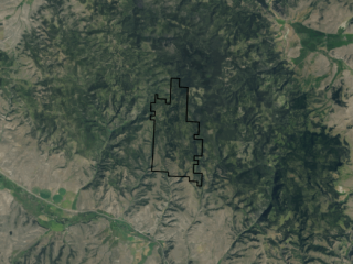 Map of Carten Creek Ranch: 8200 acres NW of Garrison