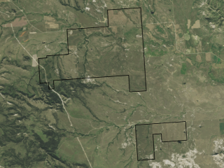 Map of Carter County Land Auction: 3763 acres SE of Ekalaka