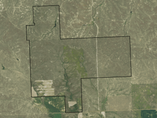 Map of Collin's Ranch: 3492 acres NE of Cohagen