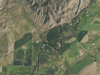 Map of Colter’s Run Ranch: 285 acres North of Willow Creek