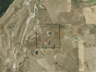 Map of Commanche Pasture: 640 acres NW of Billings