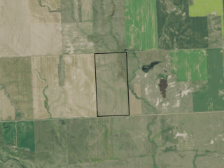 Map of Daniels County Land Auction - Tract 2: 320 acres West of Scoby