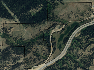 Map of Elk Hill Ranch: 227.52 acres North of Boulder