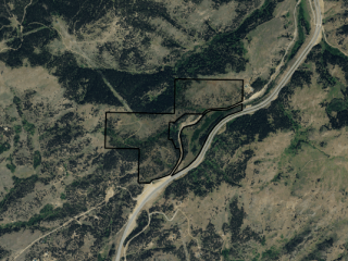 Map of Elk Hill Ranch: 227.52 acres North of Boulder