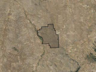 Map of Ellis Ranch in Montana: 36405 acres SE of Miles City