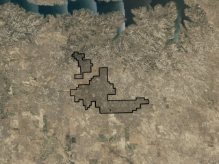 Map of Engdahl Ranch: 11250 acres North of Jordan