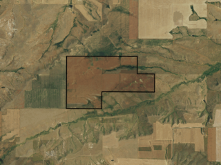 Map of Farm Land: 440 acres NE of Stanford